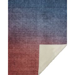 Premium Machine Washable ASB587 Navy 50" x 70" Sherpa Throw Blanket