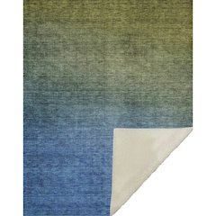 Premium Machine Washable ASB587 Olive 50" x 70" Sherpa Throw Blanket