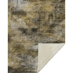 Premium Machine Washable ASB596 Mocha 50" x 70" Sherpa Throw Blanket