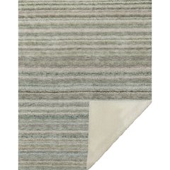 Premium Machine Washable ASB598 Sage 50" x 70" Sherpa Throw Blanket