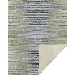 Premium Machine Washable ASB604 Beige 50" x 70" Sherpa Throw Blanket