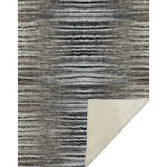 Premium Machine Washable ASB604 Brown 50" x 70" Sherpa Throw Blanket