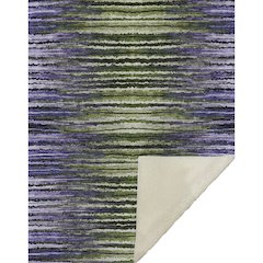 Premium Machine Washable ASB604 Purple 50" x 70" Sherpa Throw Blanket