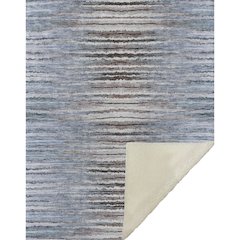 Premium Machine Washable ASB604 Sky 50" x 70" Sherpa Throw Blanket