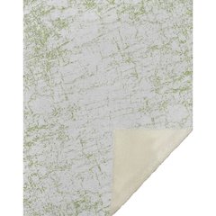 Premium Machine Washable ASB606 Green 50" x 70" Sherpa Throw Blanket
