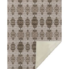 Premium Machine Washable ASB610 Mocha 50" x 70" Sherpa Throw Blanket