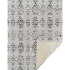 Premium Machine Washable ASB610 Taupe 50" x 70" Sherpa Throw Blanket
