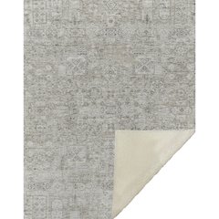 Premium Machine Washable ASB611 Taupe 50" x 70" Sherpa Throw Blanket
