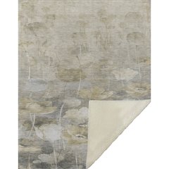 Premium Machine Washable ASB613 Beige 50" x 70" Sherpa Throw Blanket