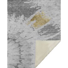 Premium Machine Washable ASB614 Gray 50" x 70" Sherpa Throw Blanket
