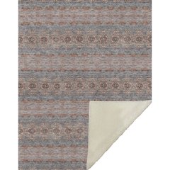 Premium Machine Washable ASB615 Paprika 50" x 70" Sherpa Throw Blanket
