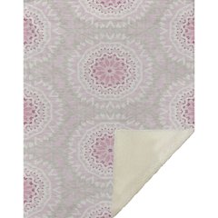 Premium Machine Washable ASB619 Pink 50" x 70" Sherpa Throw Blanket