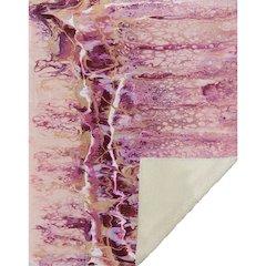 Premium Machine Washable ASB61 Berry 50" x 70" Sherpa Throw Blanket