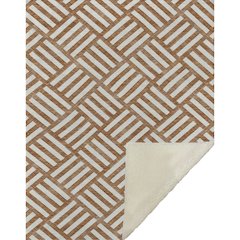 Premium Machine Washable ASB620 Paprika 50" x 70" Sherpa Throw Blanket