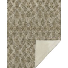 Premium Machine Washable ASB622 Mocha 50" x 70" Sherpa Throw Blanket