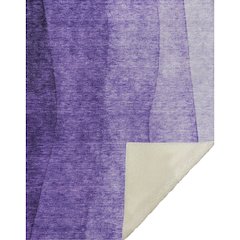 Premium Machine Washable ASB625 Purple 50" x 70" Sherpa Throw Blanket