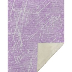 Premium Machine Washable ASB628 Lilac 50" x 70" Sherpa Throw Blanket