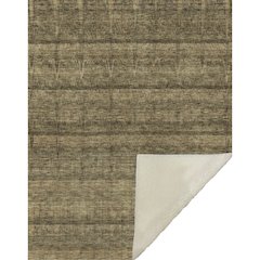 Premium Machine Washable ASB629 Brown 50" x 70" Sherpa Throw Blanket