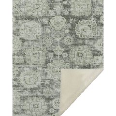 Premium Machine Washable ASB634 Aloe 50" x 70" Sherpa Throw Blanket