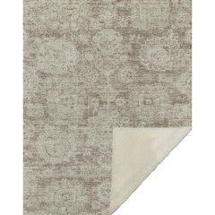 Premium Machine Washable ASB634 Mocha 50" x 70" Sherpa Throw Blanket