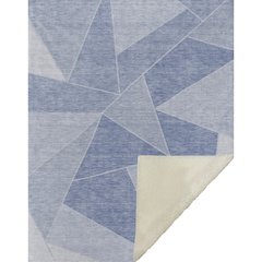 Premium Machine Washable ASB636 Sky 50" x 70" Sherpa Throw Blanket