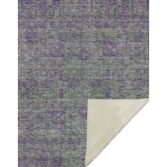 Premium Machine Washable ASB637 Fern 50" x 70" Sherpa Throw Blanket