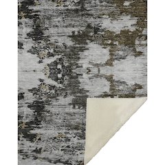 Premium Machine Washable ASB638 Taupe 50" x 70" Sherpa Throw Blanket
