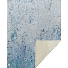 Premium Machine Washable ASB63 Shoreline 50" x 70" Sherpa Throw Blanket