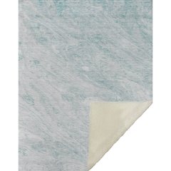 Premium Machine Washable ASB640 Teal 50" x 70" Sherpa Throw Blanket
