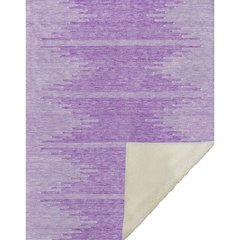 Premium Machine Washable ASB647 Lavender 50" x 70" Sherpa Throw Blanket