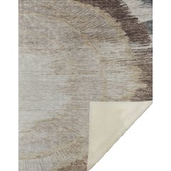 Premium Machine Washable ASB650 Brown 50" x 70" Sherpa Throw Blanket