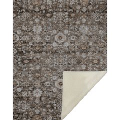 Premium Machine Washable ASB651 Fudge 50" x 70" Sherpa Throw Blanket