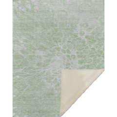 Premium Machine Washable ASB653 Mint 50" x 70" Sherpa Throw Blanket