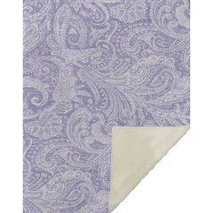 Premium Machine Washable ASB654 Lavender 50" x 70" Sherpa Throw Blanket