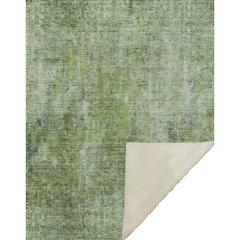 Premium Machine Washable ASB656 Olive 50" x 70" Sherpa Throw Blanket