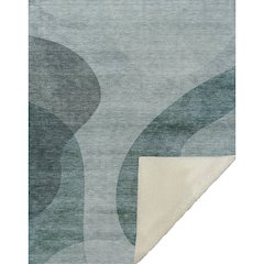 Premium Machine Washable ASB657 Green 50" x 70" Sherpa Throw Blanket