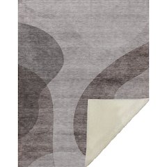 Premium Machine Washable ASB657 Mocha 50" x 70" Sherpa Throw Blanket