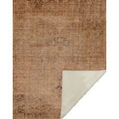 Premium Machine Washable ASB658 Copper 50" x 70" Sherpa Throw Blanket
