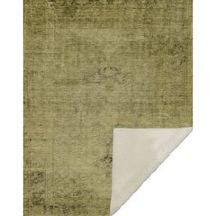 Premium Machine Washable ASB658 Gold 50" x 70" Sherpa Throw Blanket
