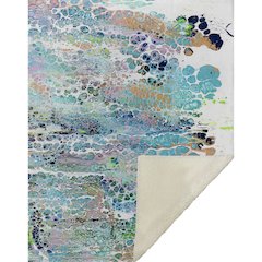 Premium Machine Washable ASB65 Mermaid 50" x 70" Sherpa Throw Blanket