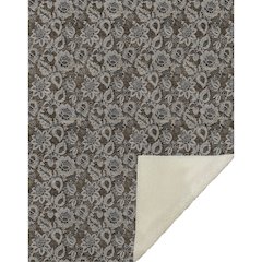Premium Machine Washable ASB661 Chocolate 50" x 70" Sherpa Throw Blanket