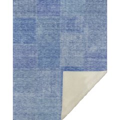 Premium Machine Washable ASB664 Denim 50" x 70" Sherpa Throw Blanket