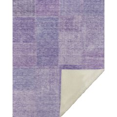 Premium Machine Washable ASB664 Lavender 50" x 70" Sherpa Throw Blanket