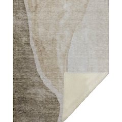 Premium Machine Washable ASB667 Brown 50" x 70" Sherpa Throw Blanket