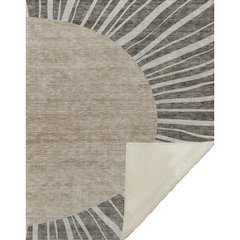 Premium Machine Washable ASB668 Chocolate 50" x 70" Sherpa Throw Blanket