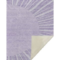 Premium Machine Washable ASB668 Lavender 50" x 70" Sherpa Throw Blanket