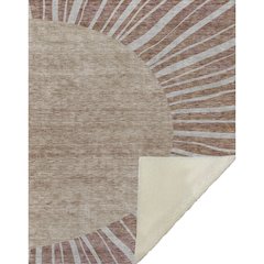 Premium Machine Washable ASB668 Paprika 50" x 70" Sherpa Throw Blanket