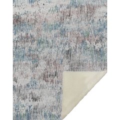 Premium Machine Washable ASB66 Multi 50" x 70" Sherpa Throw Blanket