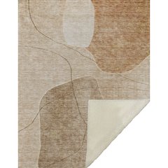 Premium Machine Washable ASB672 Paprika 50" x 70" Sherpa Throw Blanket