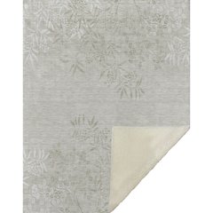 Premium Machine Washable ASB673 Beige 50" x 70" Sherpa Throw Blanket